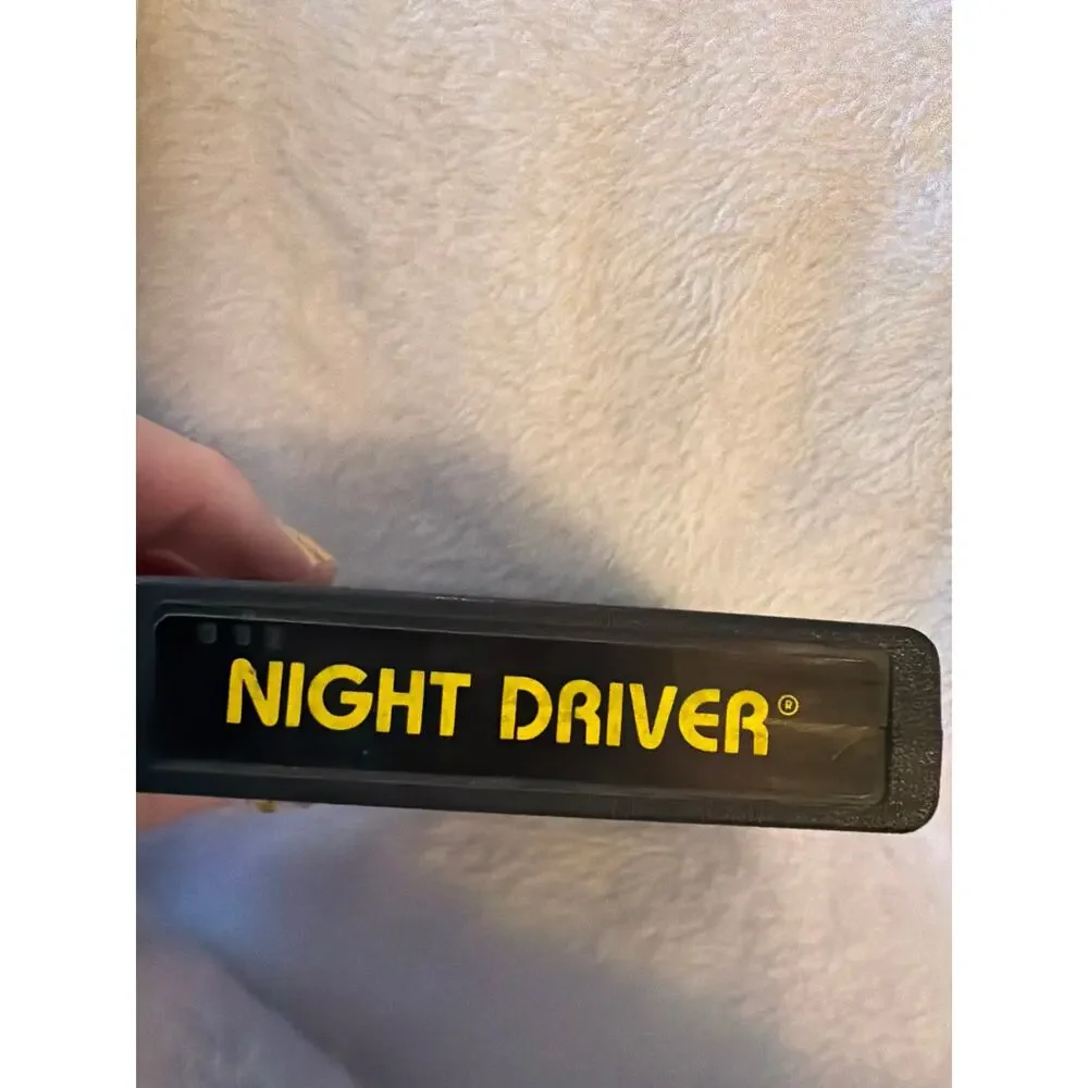 Atari Night Driver Video Game Atari 2600 Vintage 1978 CX2633 w/ Manual